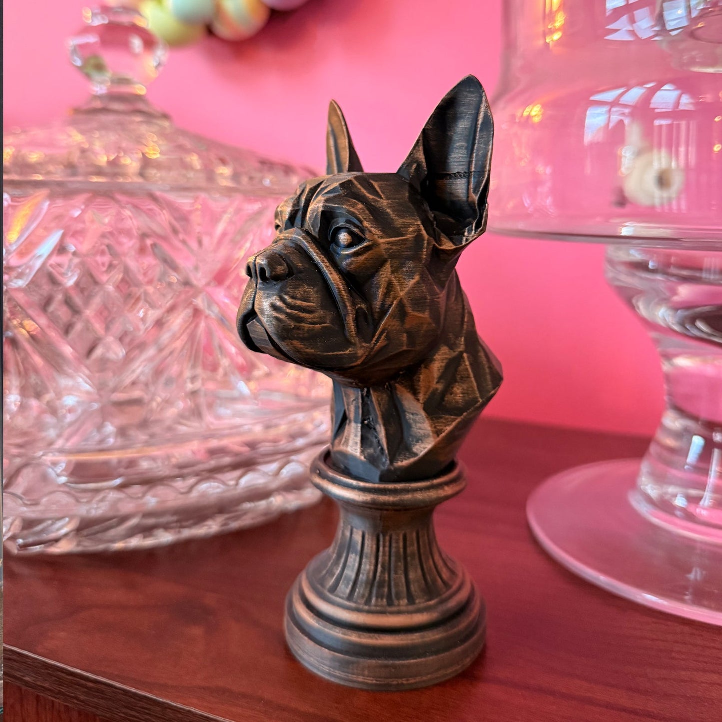French Bulldog (Frenchie) Bust – Rural Relics Edition