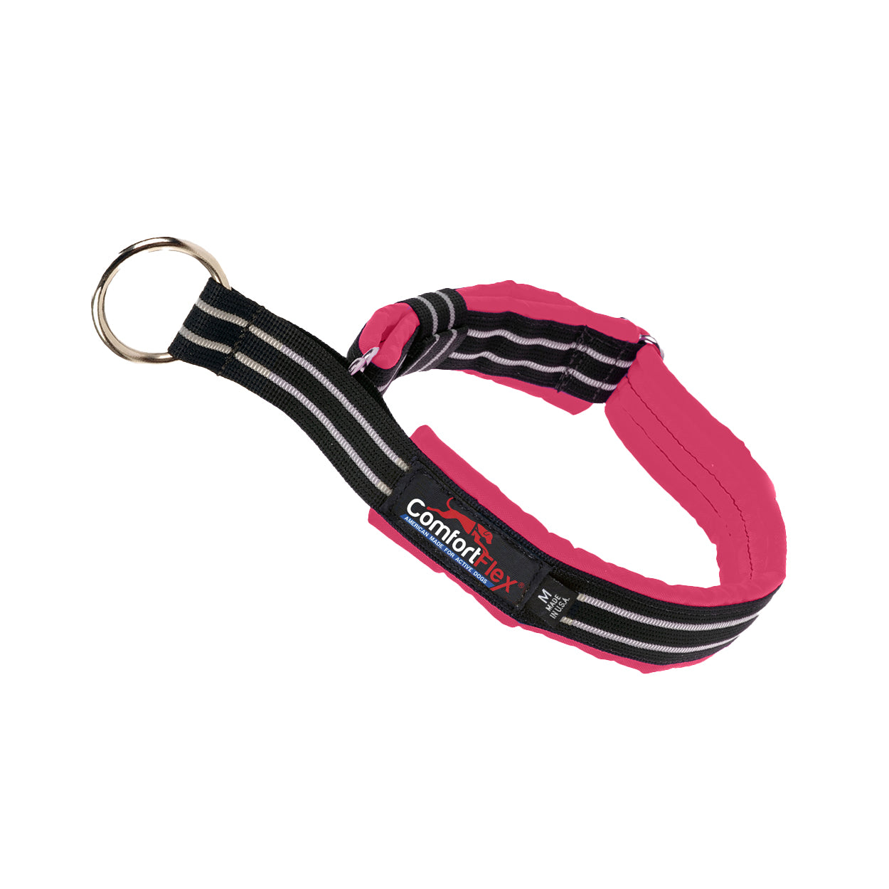 berry  raspberry martingale dog collar