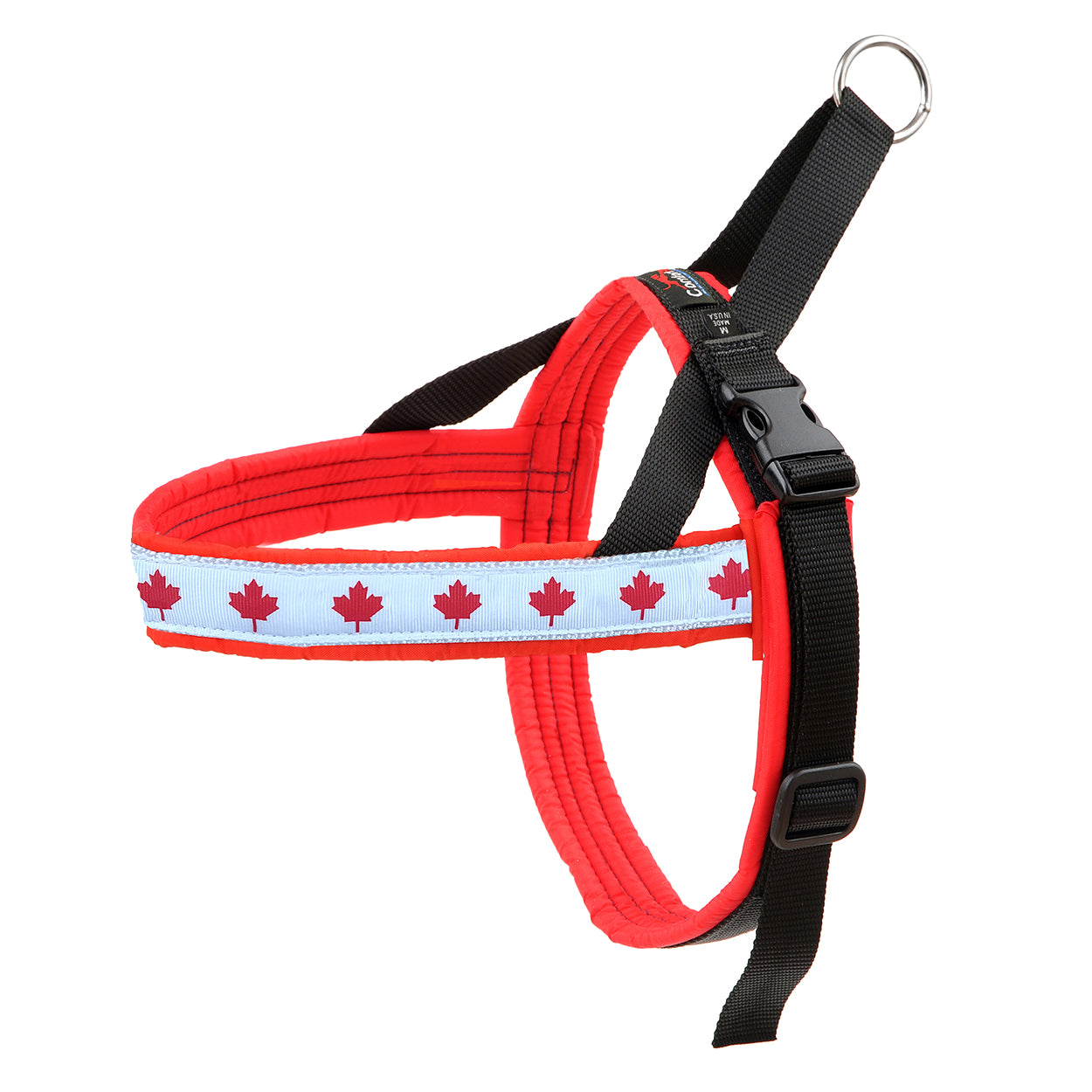 Canadian Maple Leaf Patrioitic dog harness comfortflex range harness