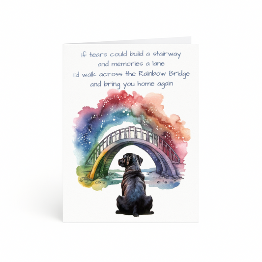 breed specific dog sympathy cards