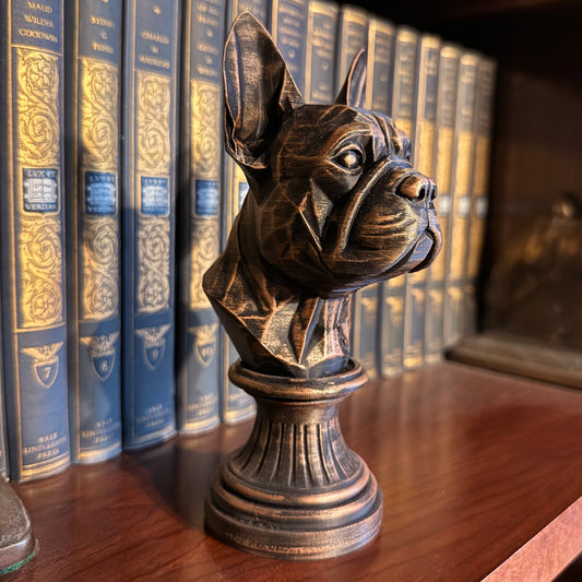 French Bulldog (Frenchie) Bust – Rural Relics Edition