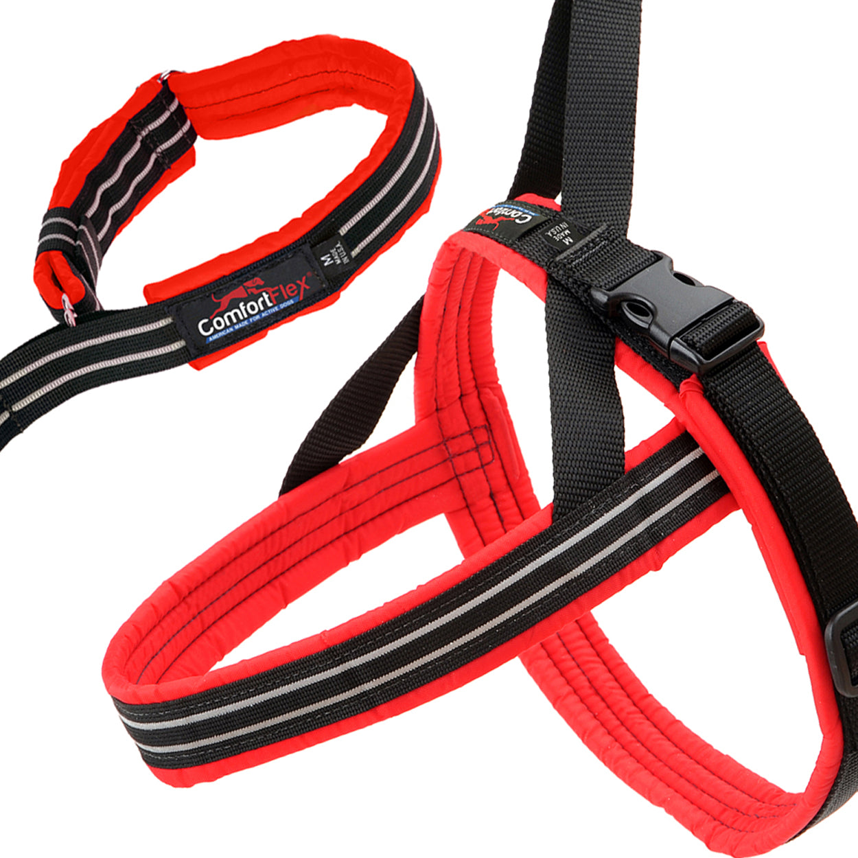 Dog Harness & Limited Slip Collar Set | ComfortFlex® Duo