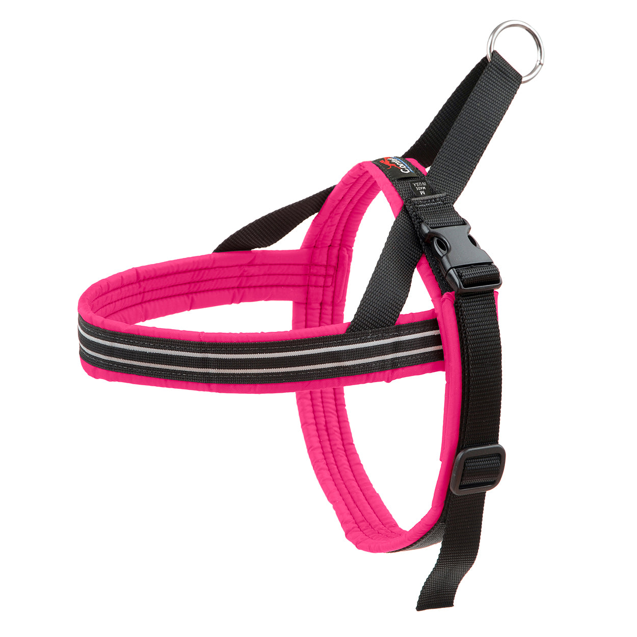 hot neon pink dog harness anti chafing dog friendly harness petsafe minimal dog harness
