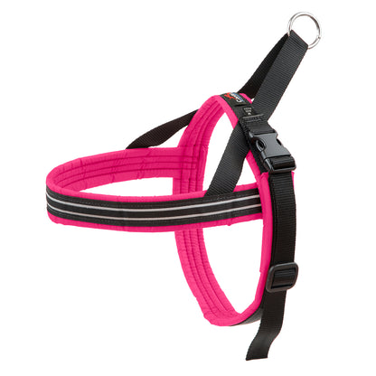 hot neon pink dog harness anti chafing dog friendly harness petsafe minimal dog harness