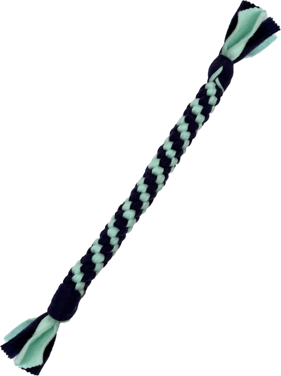 american made braided tug toy fleece