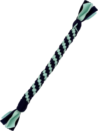 american made braided tug toy fleece