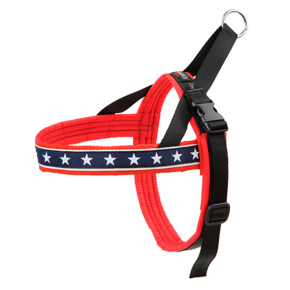 Comfort Flex patriotic american flag  quick fit dog harness stars and stripes
